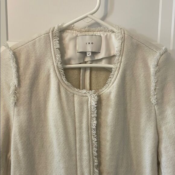 IRO Anglet Ivory Women's Jacket - Picture 4 of 7